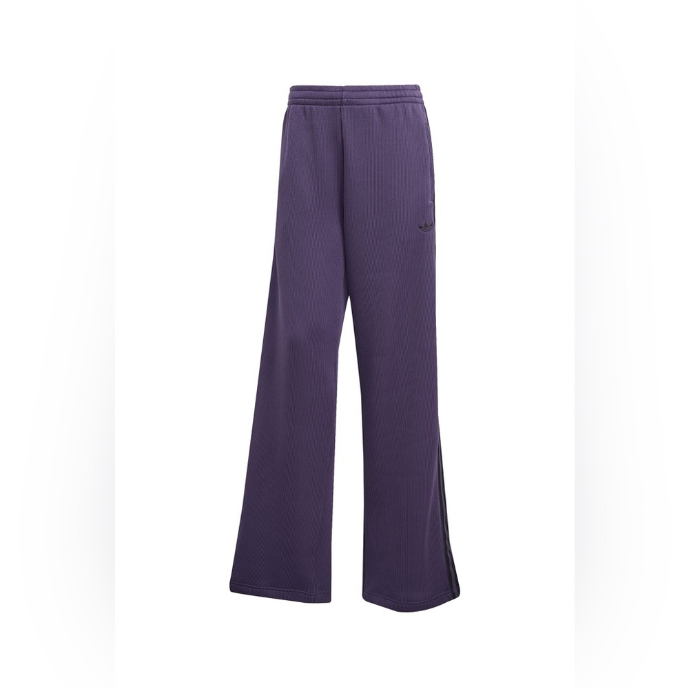 Adidas Women's Purple Firebird Wide-Leg Pants - Picture 11 of 12